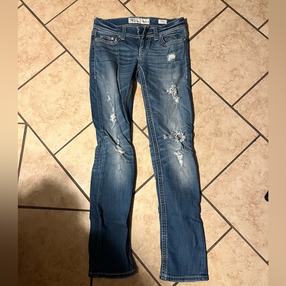 Buckle straight leg